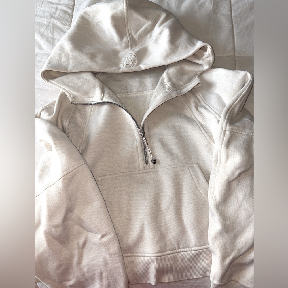 Lululemon Cropped Scuba Half Zip